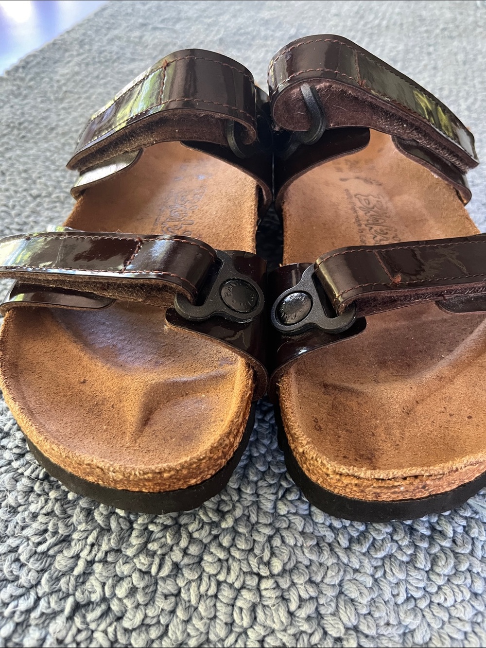 Women’s Birki’s Madura Patent Leather Sandal